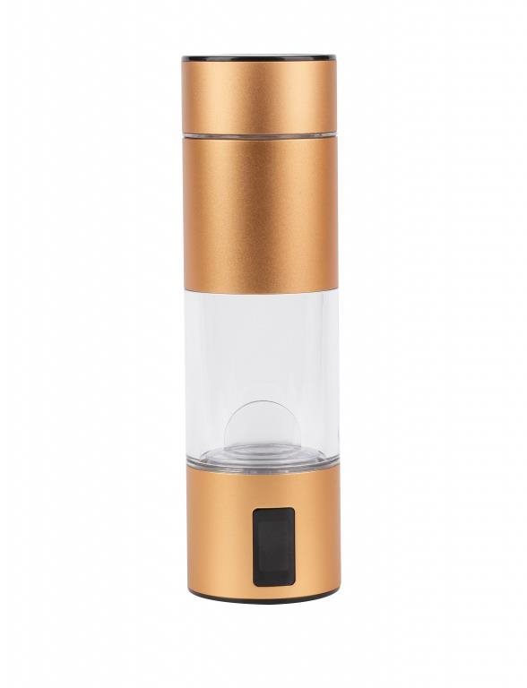 Hydrogen-2 Pro generátor vodíkovej vody 245 ml, zlatý Vodíková fľaša
