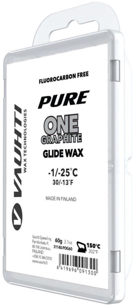 Vauhti Pure One Graphite (-1 °C/-25 °C), 60 g Lyžiarsky vosk