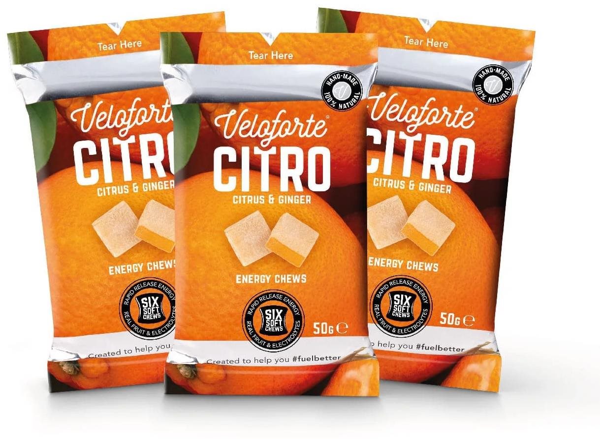 Veloforte Energetické bonbóny Citro Energy, 50 g Energetické tablety