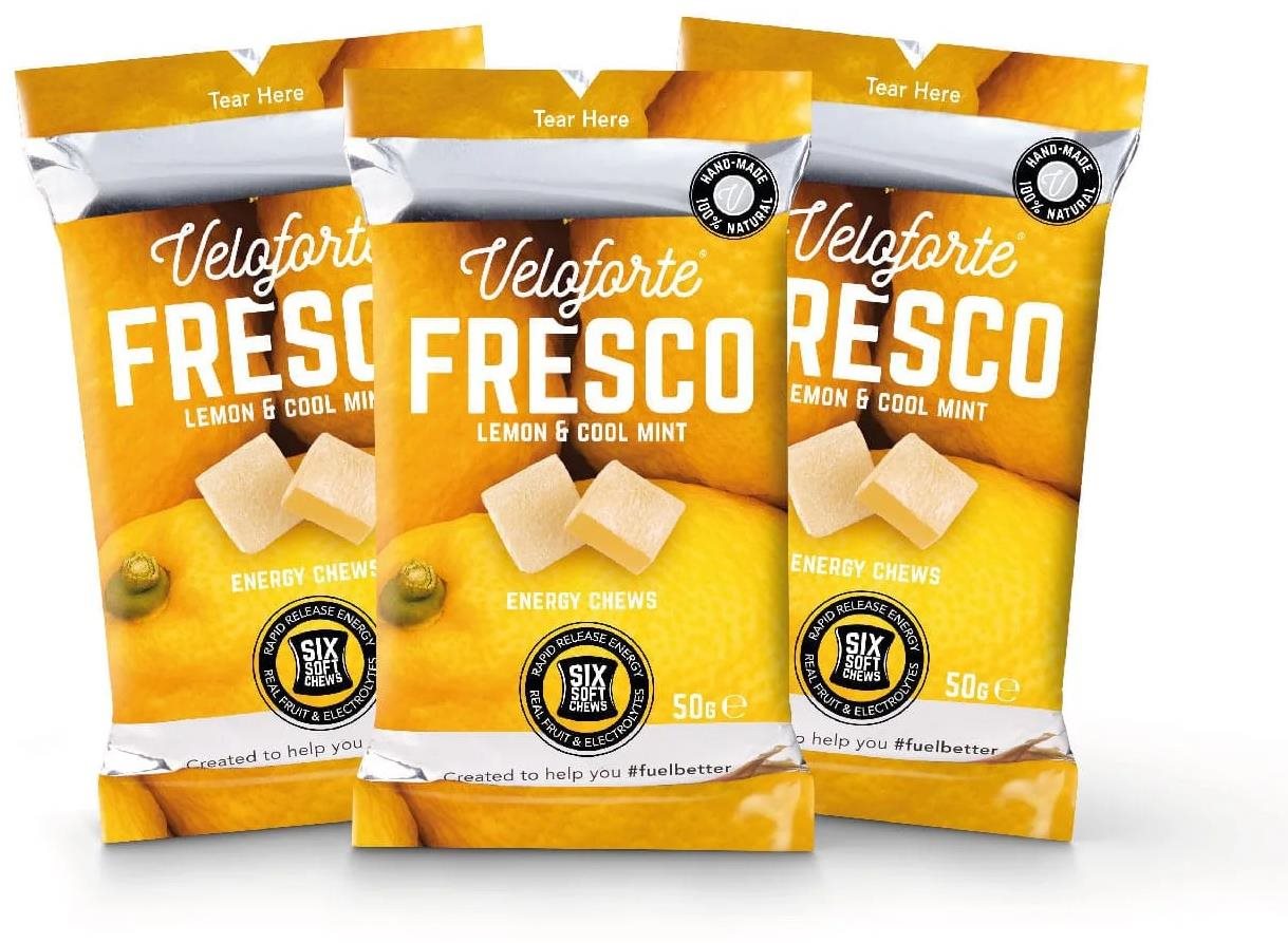 VeloforteEnergetické bonbóny Fresco Energy, 50 g Energetické tablety