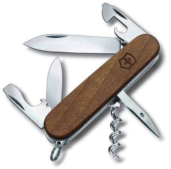 Victorinox Spartan Wood 91 mm Walnuss Messer