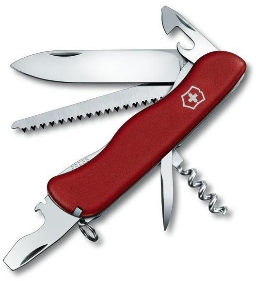 VICTORINOX Vreckový nôž FORESTER červený Nôž