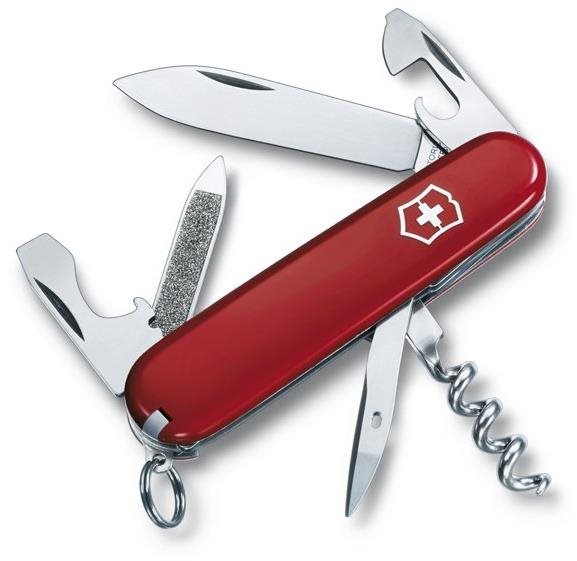 VICTORINOX Vreckový nôž SPORTSMAN červený Nôž