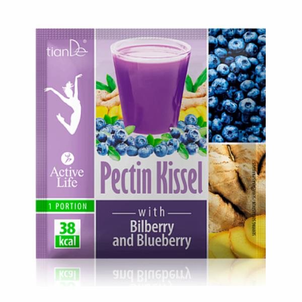 TIANDE Active Life Pektínový kyseľ s brusnicou a čučoriedkou 15 g...