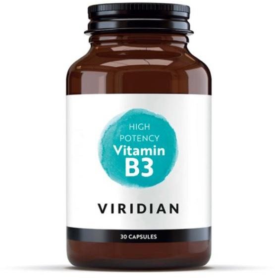 Viridian High Potency Vitamin B3 250 mg 30 kapsúl Vitamín B