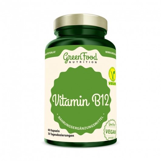GreenFood Nutrition Vitamín B12 60 cps Vitamín B