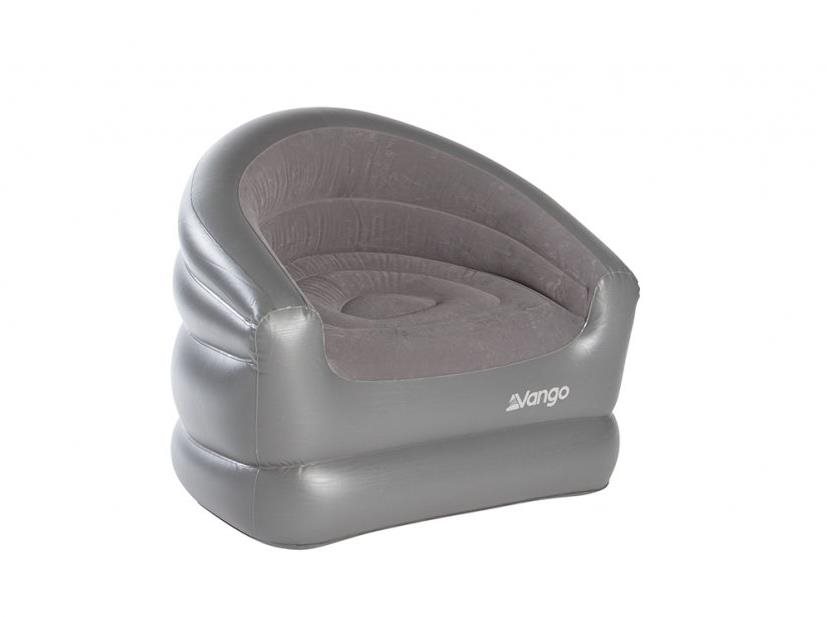 Vango Inflatable Chair Nocturne Grey Nafukovacie kreslo