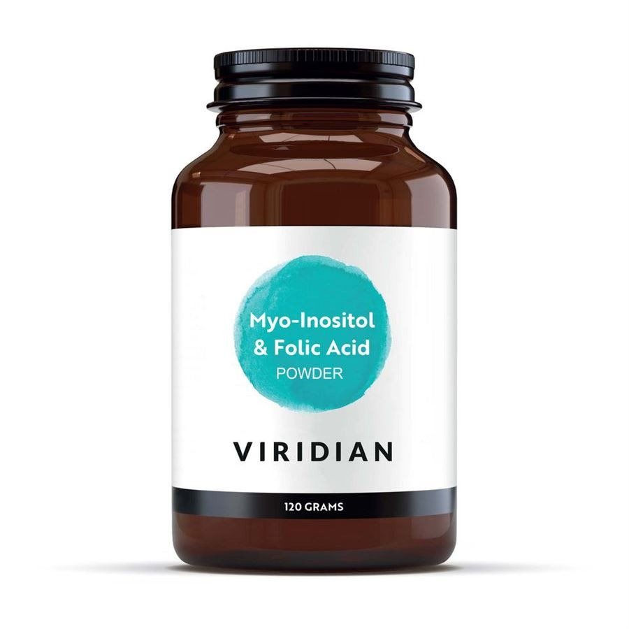 Viridian Myo-Inositol & Folic Acid 120g Vitamín B