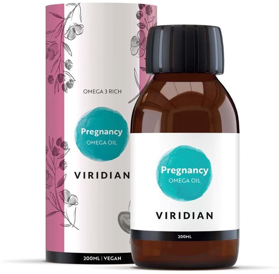 Viridian Pregnancy Omega Oil 200ml  Omega 3