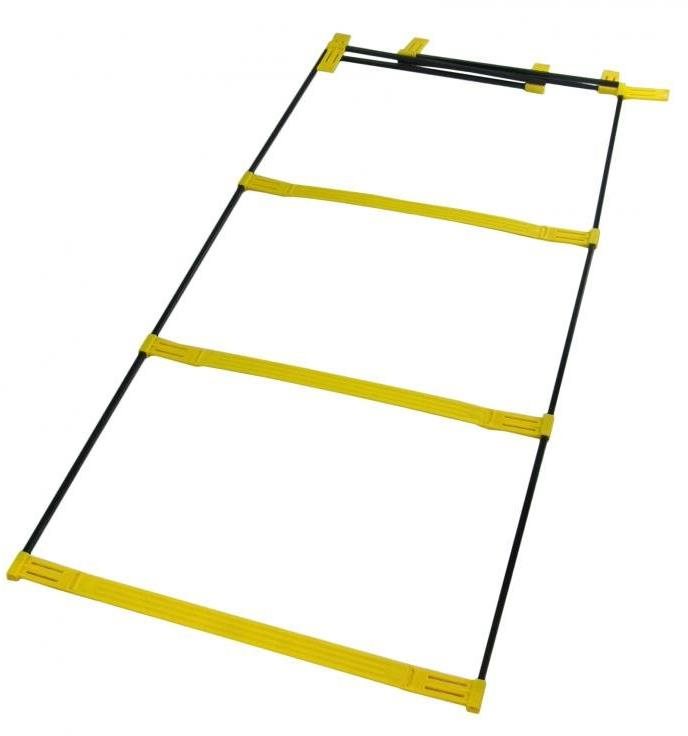 SEDCO Rebrík Mini Agility Ladder 2,1 m, žltý Tréningový rebrík