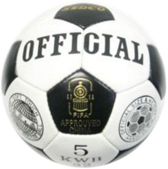 SEDCO Futbalová lopta Official KWB32 biela, veľkosť 5 Futbalová lopta