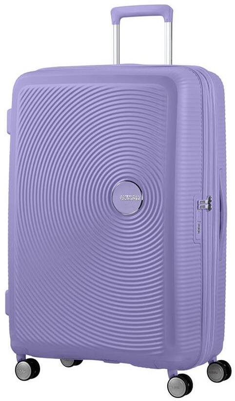 American Tourister Soundbox Spinner 77/28 EXP TSA Lavender Bőrönd