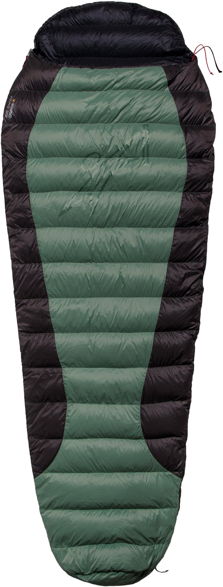 Warmpeace Viking 300 180 cm L green/grey/black Spací vak