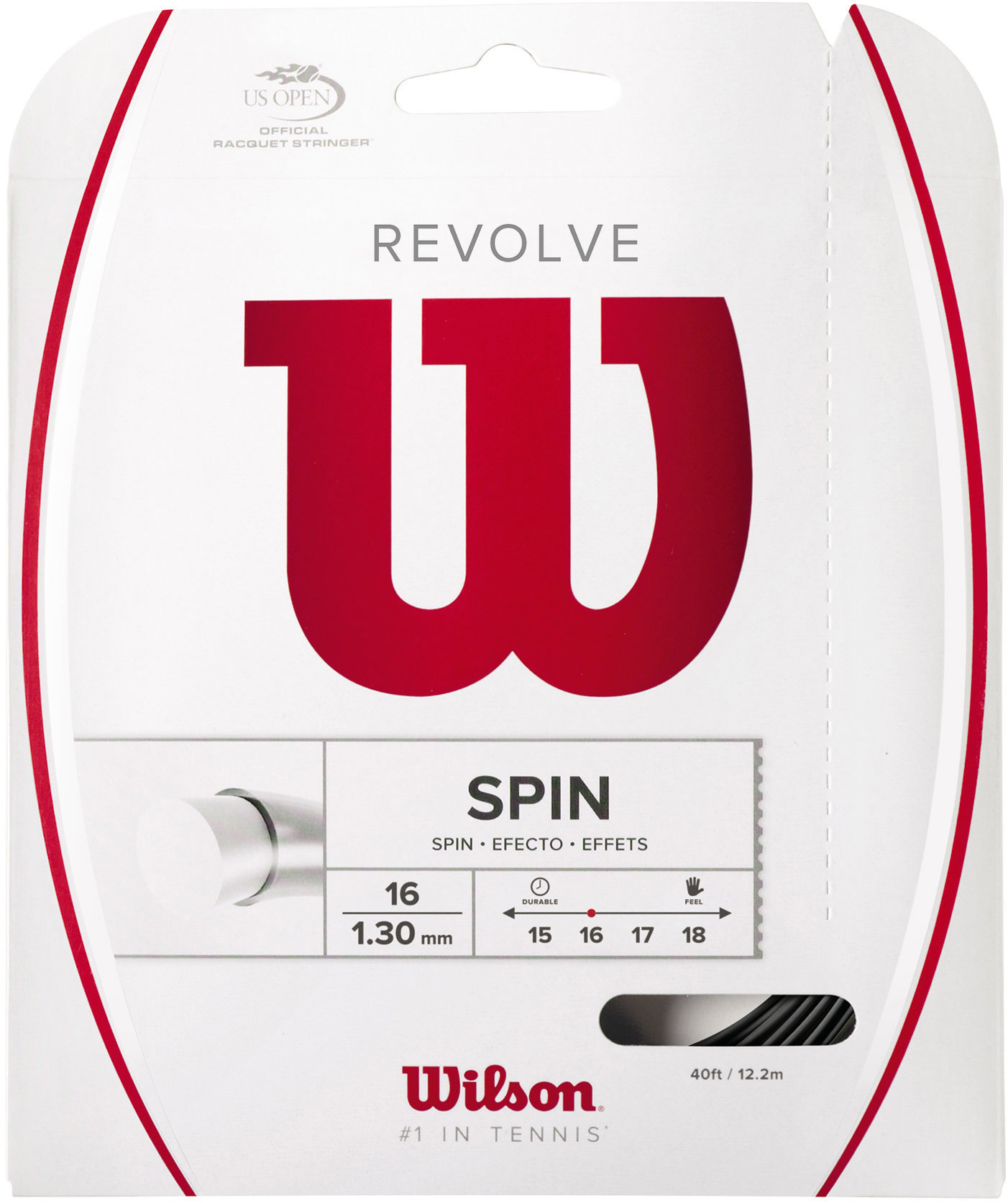Wilson Revolve 16 BK PKG Teniszhúr