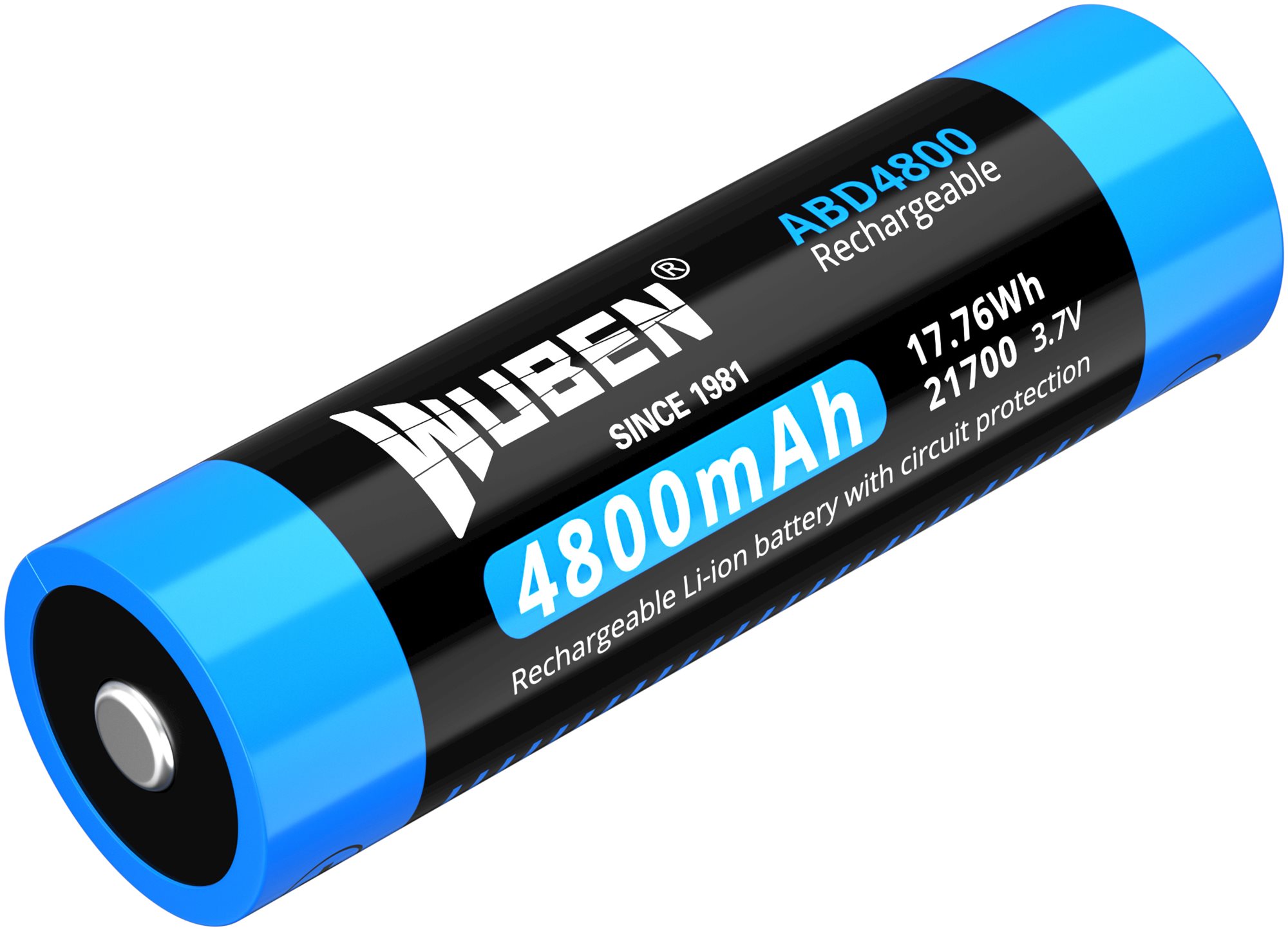 Wuben 21700 ABD4800 single Akku