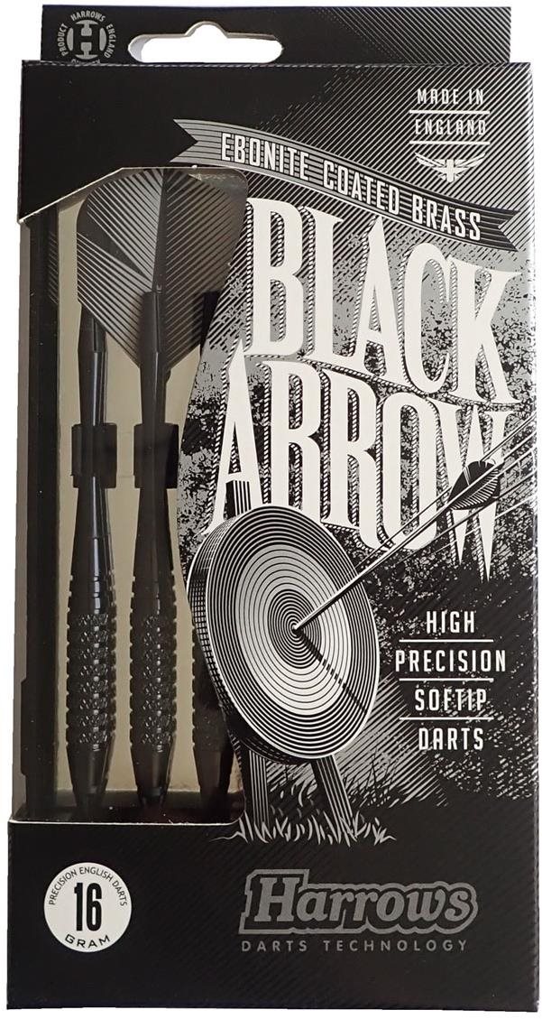 HARROWS SOFT BLACK ARROW 18 g Šípky
