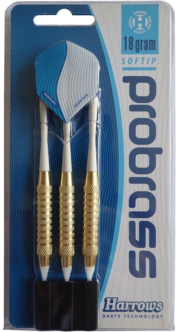 HARROWS SOFT PRO BRASS 16 g Šípky