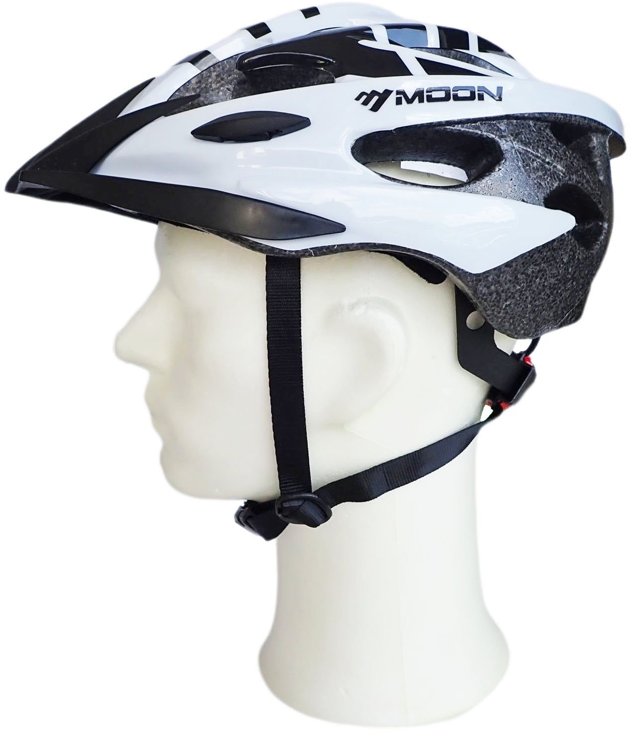 ACRA CSH30B-L biela veľkosť L (58 – 61 cm) 2018 Prilba na bicykel