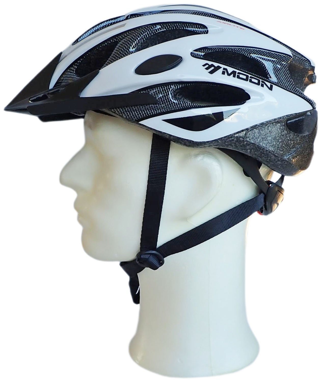 ACRA CSH29B-M biela veľkosť M (55/58 cm) 2018 Prilba na bicykel