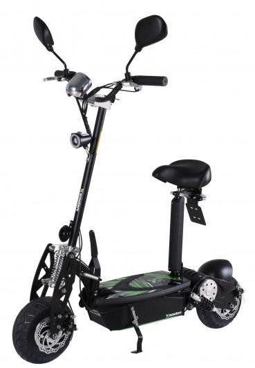 X-scooters XR01 EEC 36V Li - černá Elektrická koloběžka