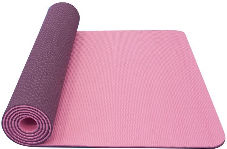 Yate Yogamatt TPE Double fialová/růžová Jogamatka