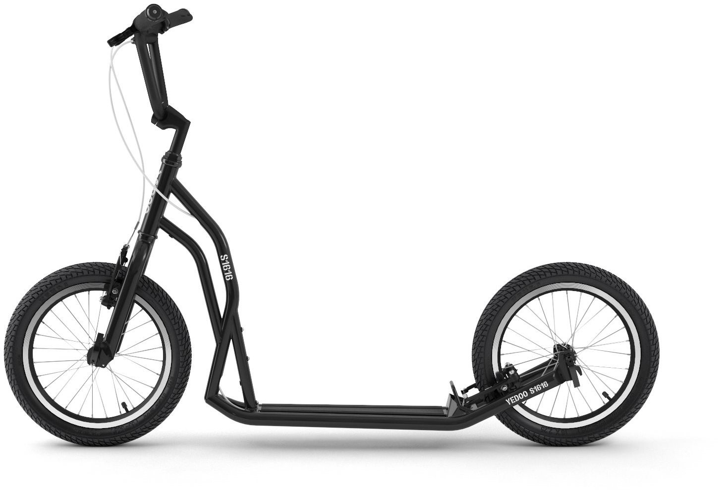 Yedoo S1616 black Kolobežka