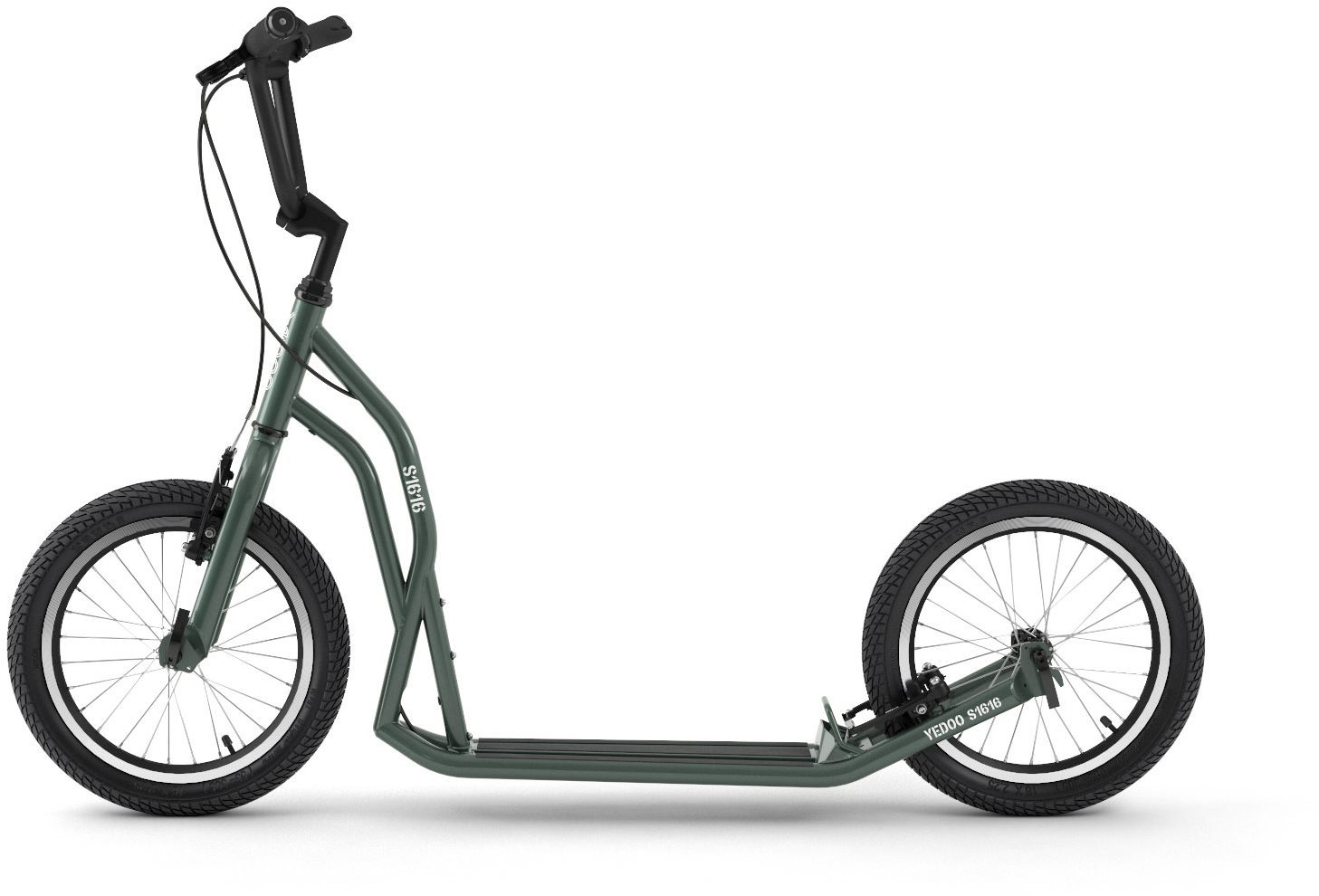 Yedoo S1616 green Kolobežka