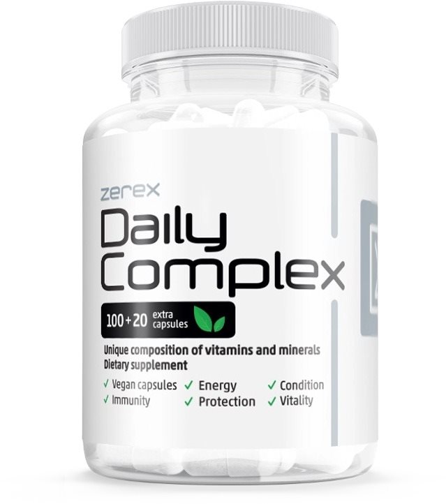 Zerex Daily Complex 120 kapslí Multivitamín