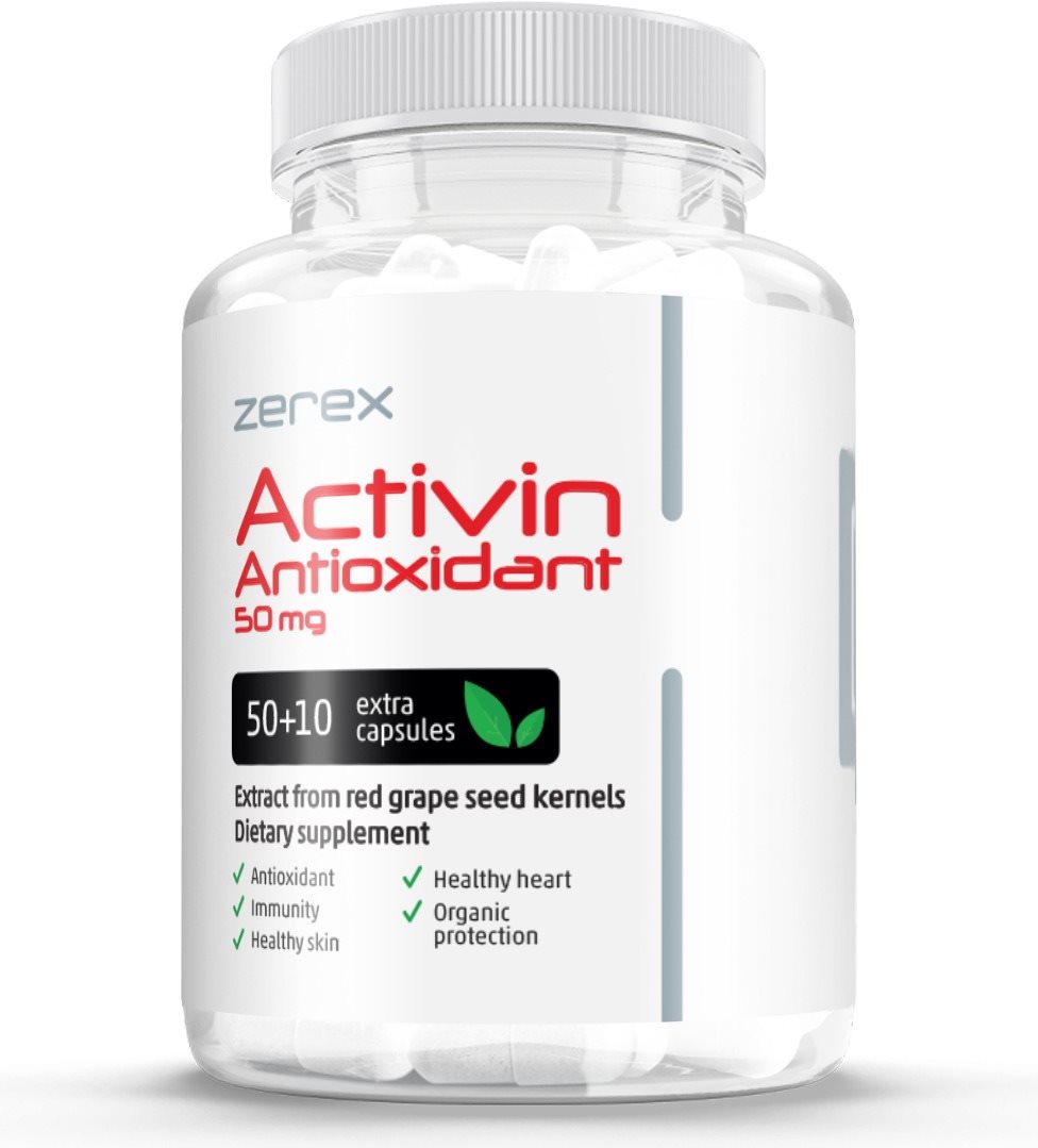Zerex ActiVin Antioxidant, 60 kapsúl Doplnok stravy