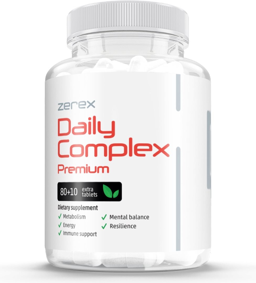 Zerex Daily Komplex Premium, 90 tabliet Multivitamín