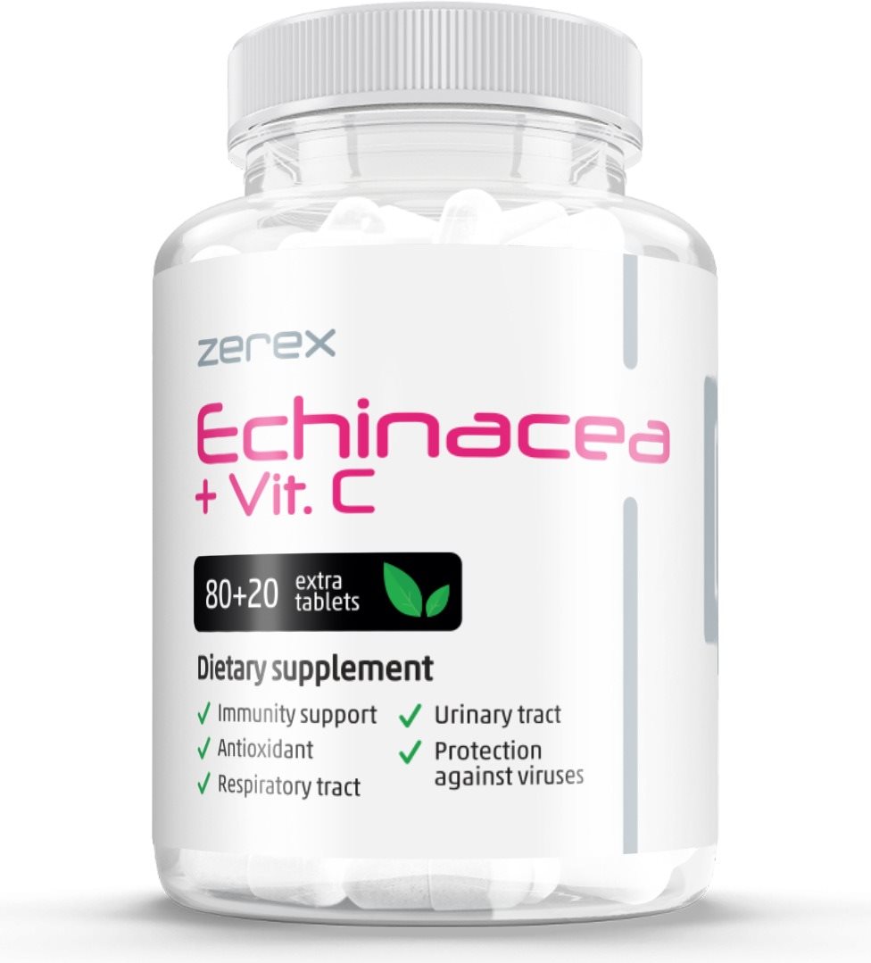 Zerex Echinacea + Vitamin C, 100 tablet Echinacea