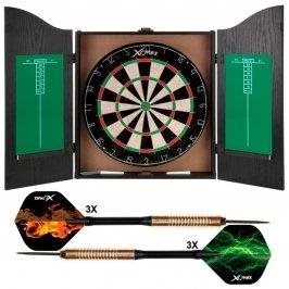 XQMax Darts Home Darts Centre – Kabinet s terčom a šípkami Terč na...