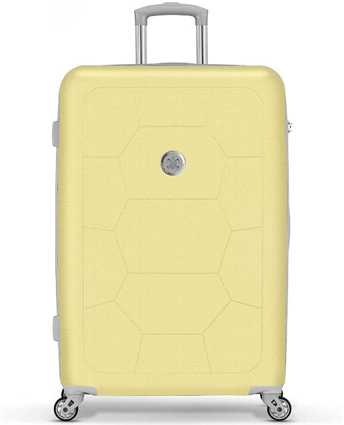 Suitsuit TR-1301/2-L ABS Caretta Elfin Yellow Cestovný kufor