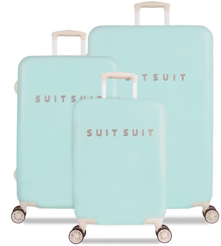 Suitsuit TR-1222/3 Fabulous Fifties Luminous Mint Sada kufrů
