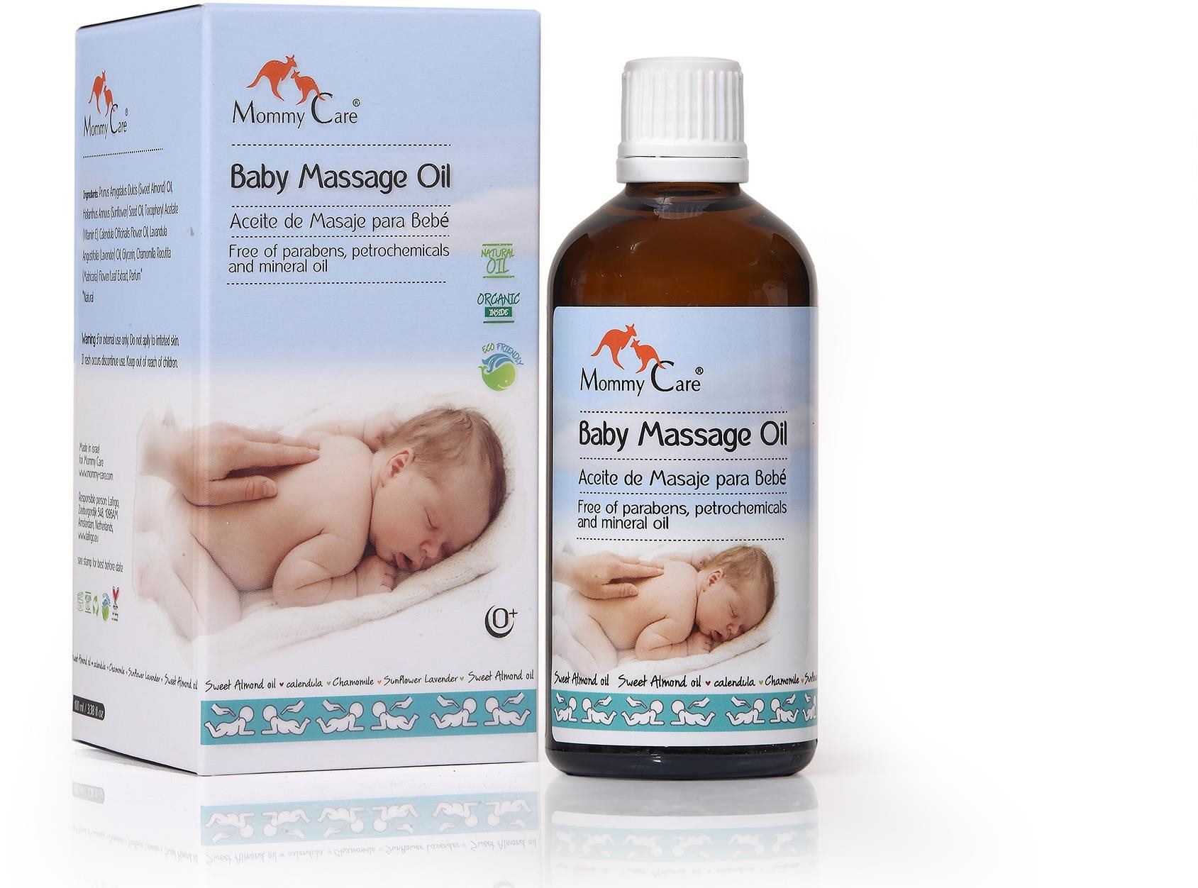 Mommy Care – Prírodný Detský masážny olej 100 ml Masážny olej