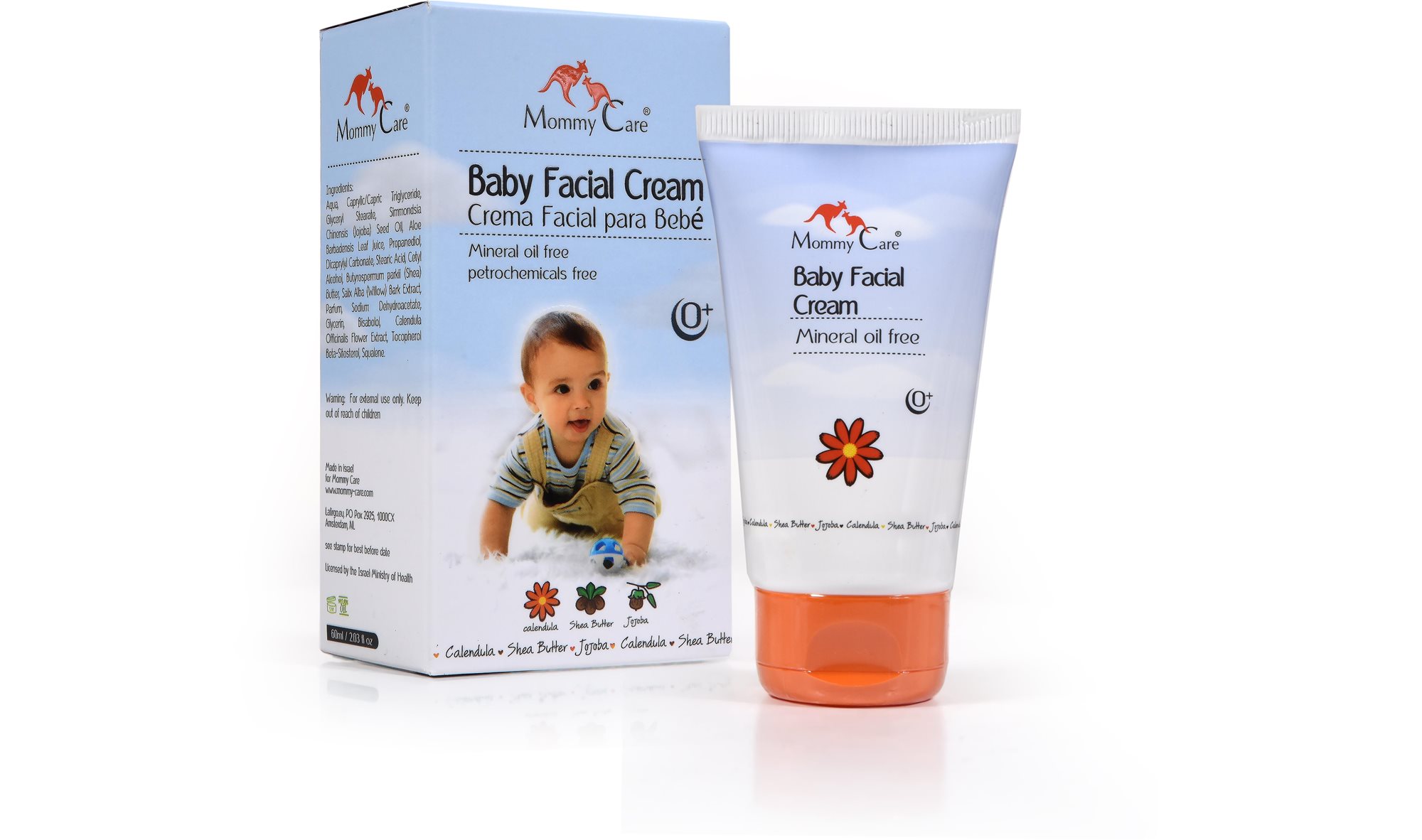 Mommy Care – Organický detský krém na tvár 60 ml Detský krém na tvár