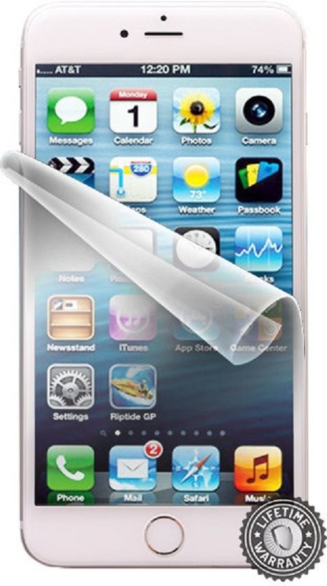 ScreenShield for iPhone 6 Plus on the phone display Film Screen...