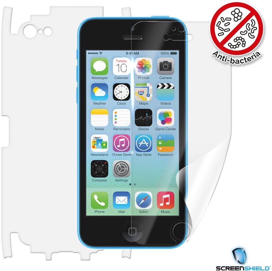 Screenshield Anti-Bacteria APPLE iPhone 5C, Full Body Protector...