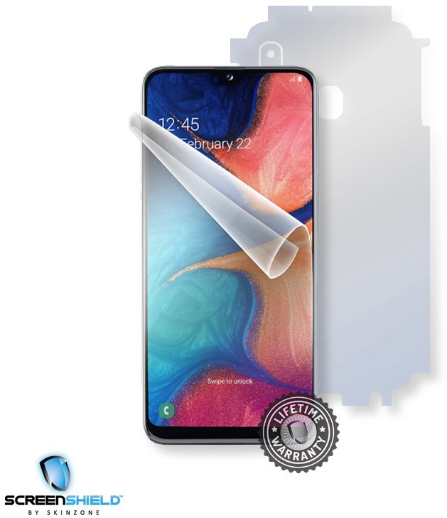 Screenshield SAMSUNG Galaxy A20e na celé telo Ochranná fólia