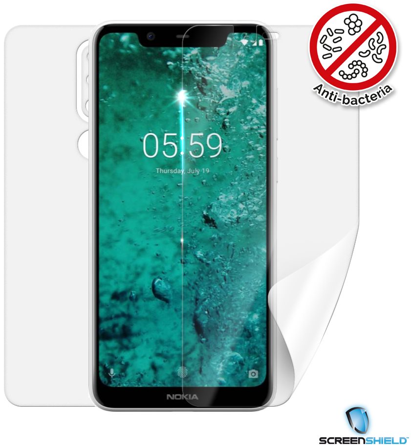 Screenshield Anti-Bacteria NOKIA 5.1 Plus, Full Body Protector Film...