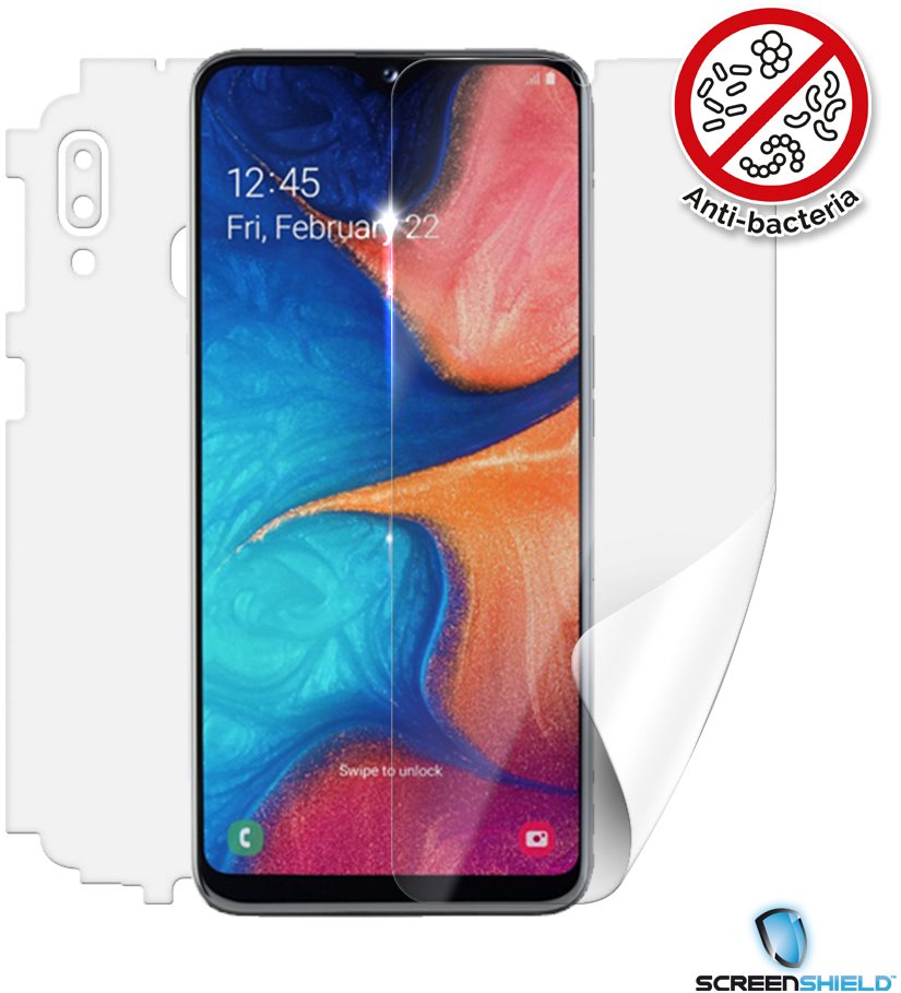 Screenshield Anti-Bacteria SAMSUNG Galaxy A20e, Full Body Protector...
