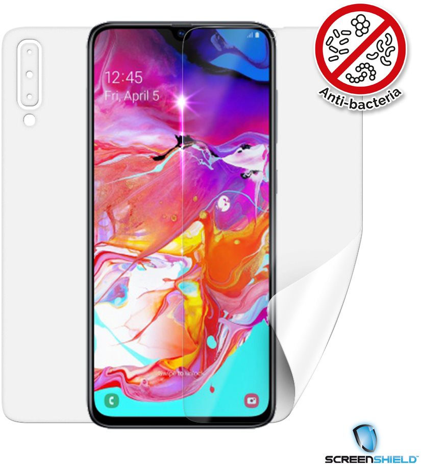 Screenshield Anti-Bacteria SAMSUNG Galaxy A70, Full Body Protector...