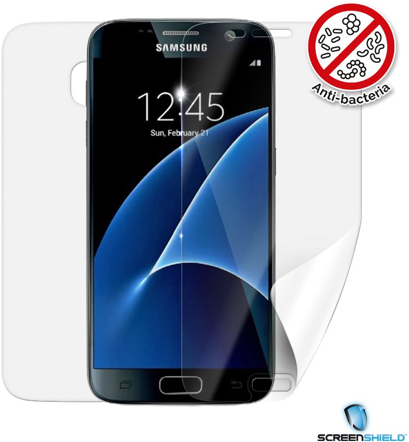 Screenshield Anti-Bacteria SAMSUNG Galaxy S7, Full Body Protector...
