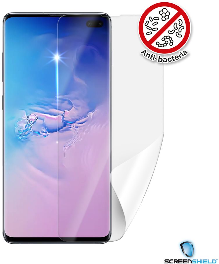 Screenshield Anti-Bacteria SAMSUNG Galaxy S10+ for Display Film...