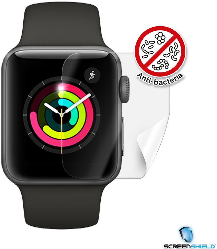 Screenshield Anti-Bacteria APPLE Watch Series 3 (42mm) for Display...