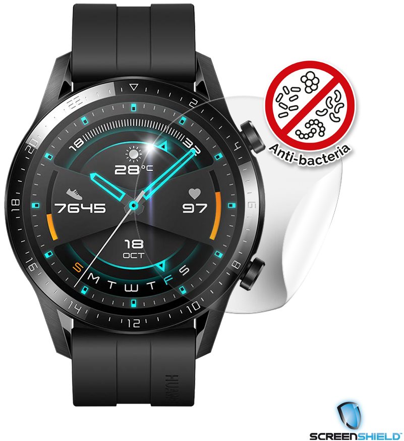 Screenshield Anti-Bacteria HUAWEI Watch GT 2 (46mm) for Display...