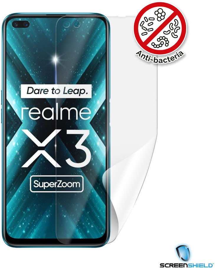 Screenshield Anti-Bacteria REALME X3 SuperZoom for Display Film...