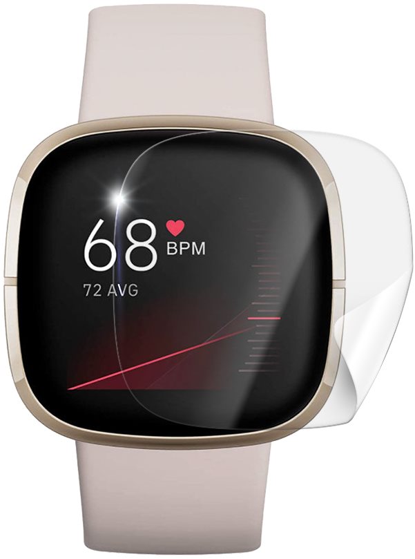 Screenshield FITBIT Sense Displayschutzfolie Schutzfolie