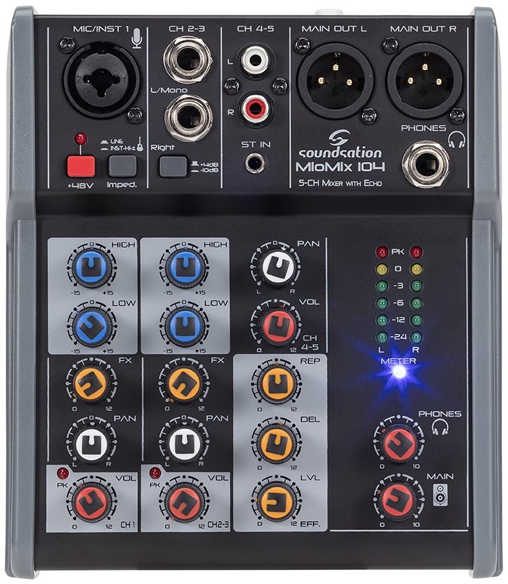 SOUNDSATION MIOMIX 104 Keverőpult