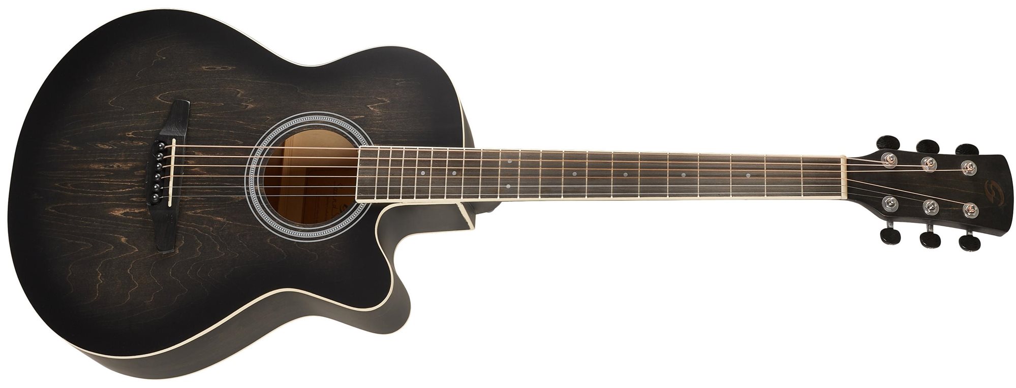 SOUNDSATION HW-CE BK Elektroakustická gitara